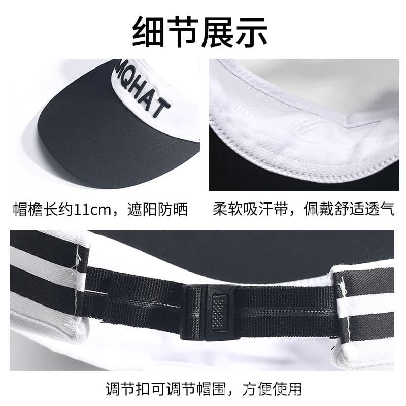 Hat solar-powered, men's summer travel sports cap, for teenagers, sun protection, for running 3