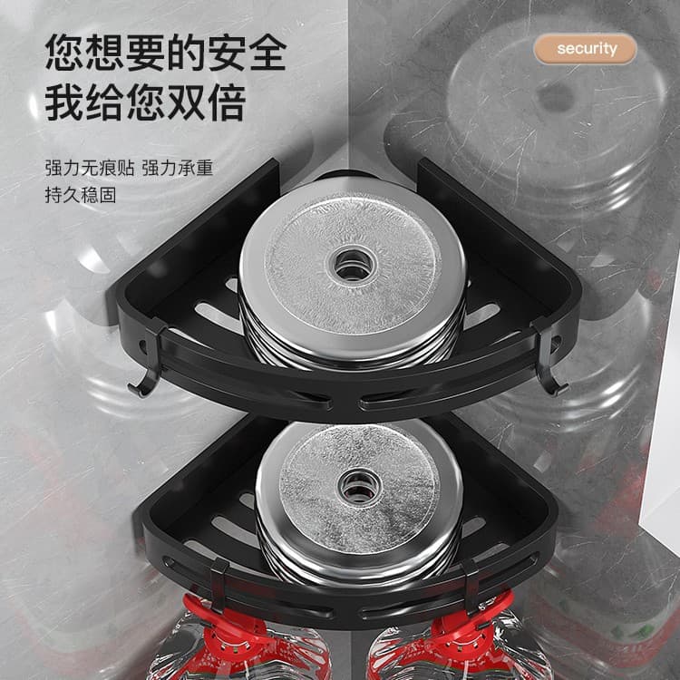 Donating the toilet triangle, wall -mounted bathroom bathroom toilet toilet toilet, washstand shower corner storage shelf 2
