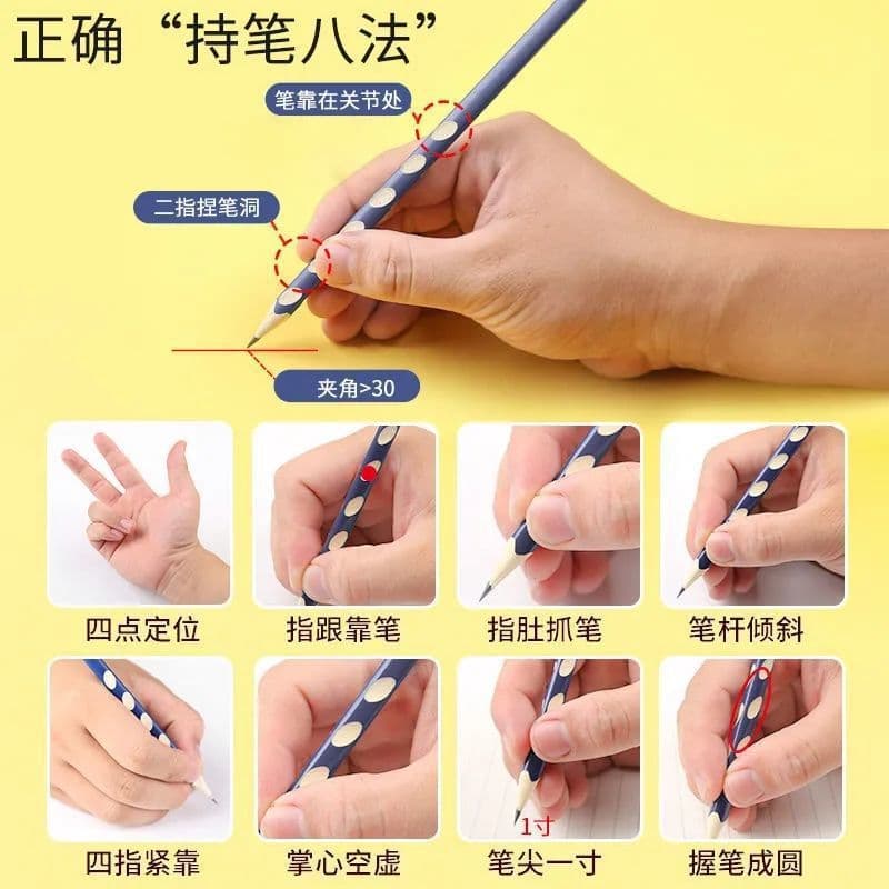 (Wholesale), triangular stationery for pencils painting 4