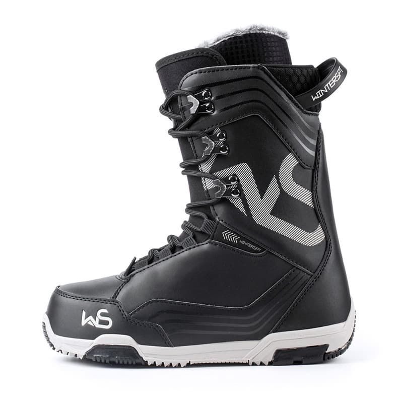 WS Snowboard boots, all-terrain regional snowboard boots, waterproof men's and women's snowboard shoes, flat patterned ski boots 2