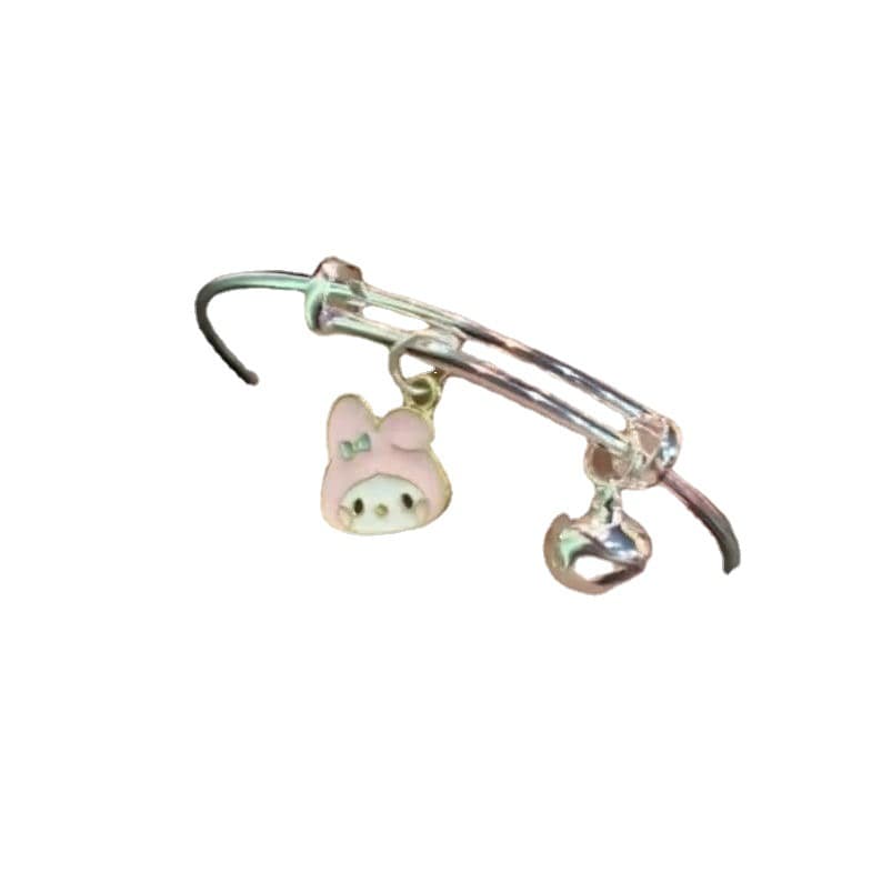 Sanrio, cute cartoon small bell, women's bracelet for students, Korean style 5