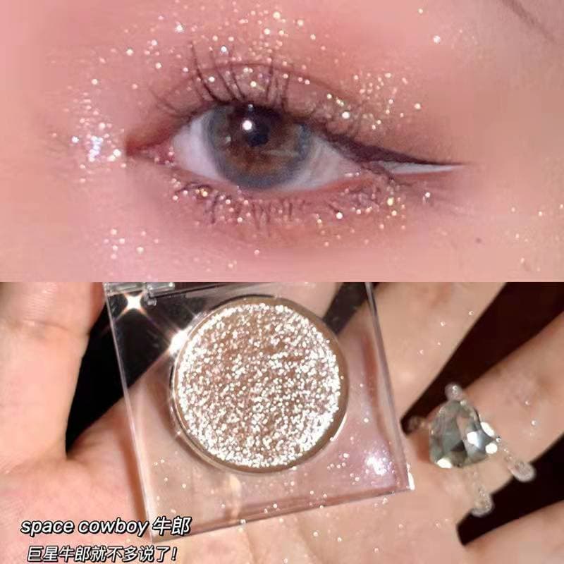 Ershiqi Niu Lai Weaving Women's Monumerized Eye Shadow Pearl Light Powder Bright Highlight Super Eye Shadow 5