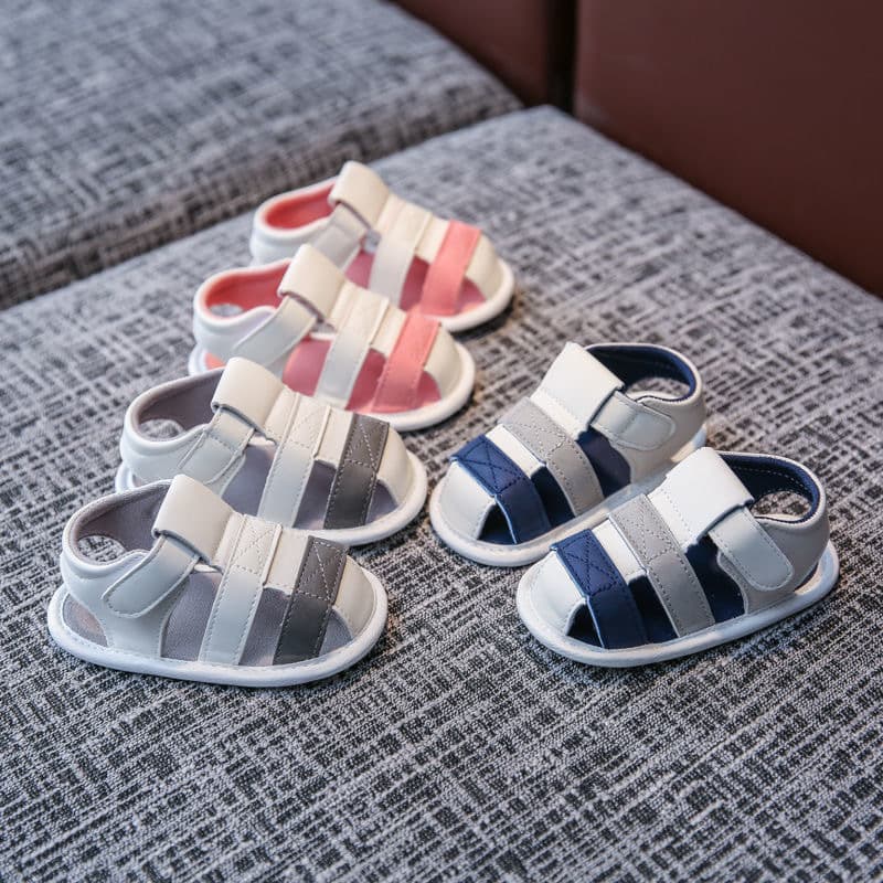 Children's summer sandals for early age for men and women girl's for new born, 0-1 years, soft sole, 3-6-12 month