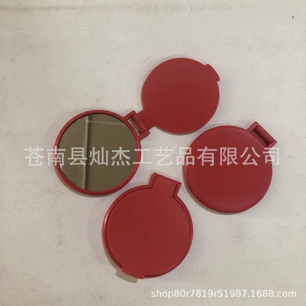 Small round folding mirror, Birthday gift 2