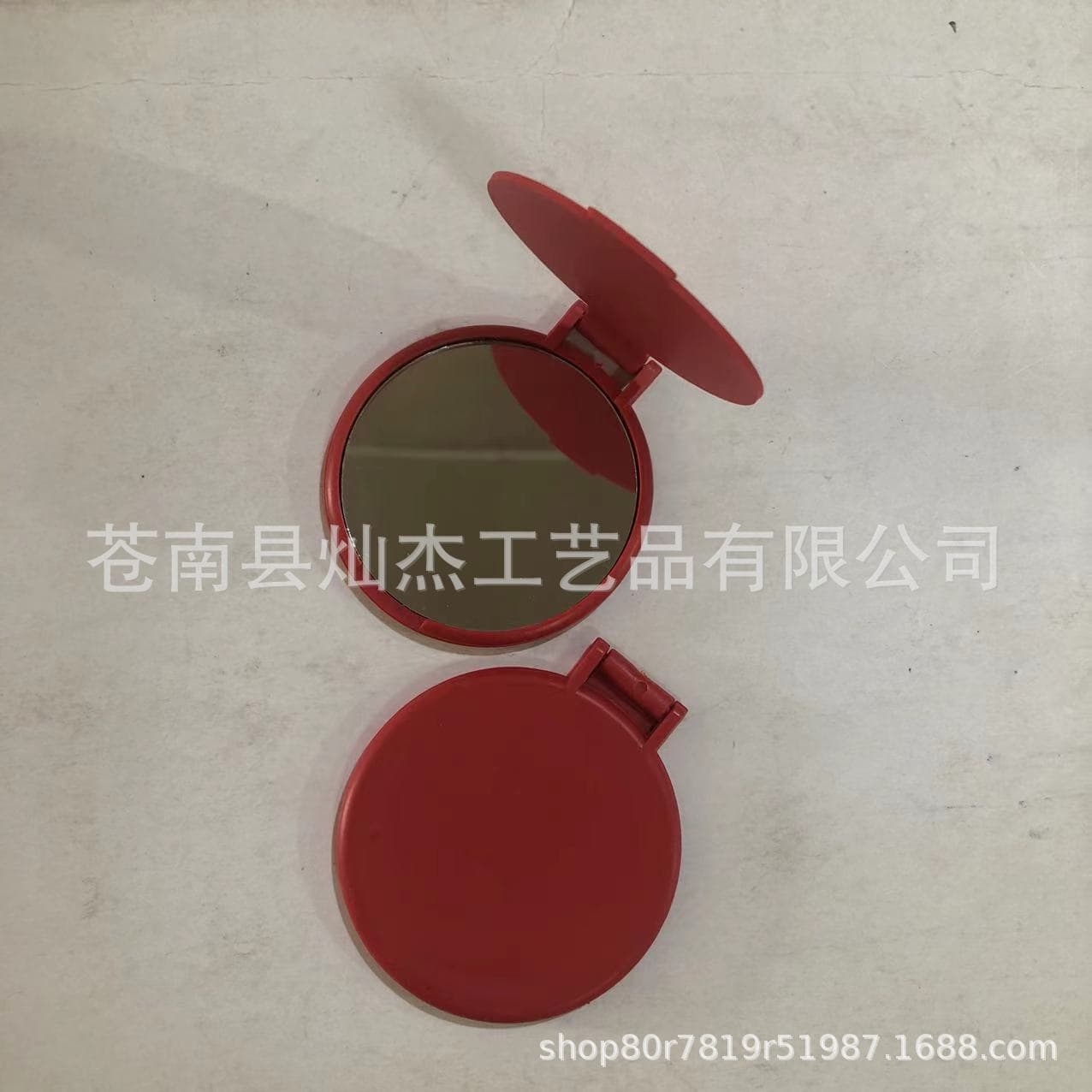 Small round folding mirror, Birthday gift 4