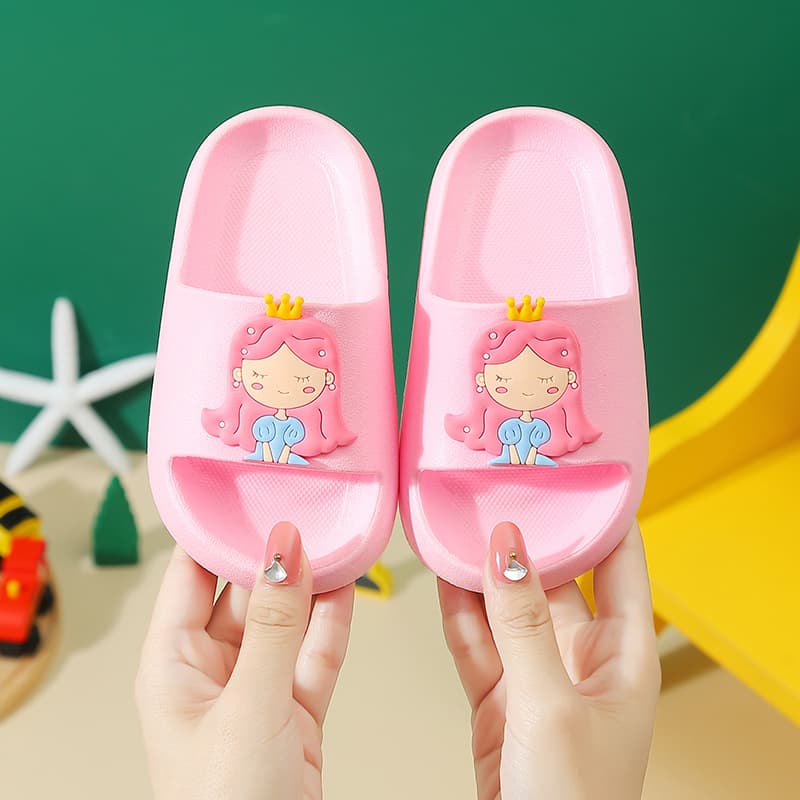(Wholesale), children's summer cartoon indoor non-slip slippers for boys, soft sole, suitable for outdoor wear 3