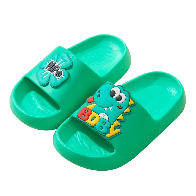 (Wholesale), children's summer cartoon indoor non-slip slippers for boys, soft sole, suitable for outdoor wear 5
