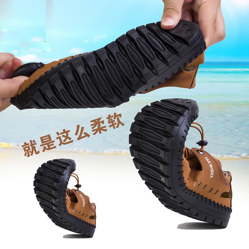 Summer breathable low sandals, beach footwear, 2024 years 4
