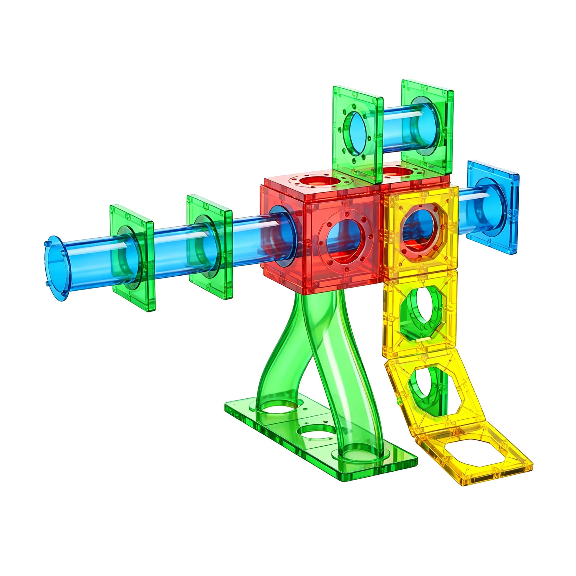Magnetic big strong magnet, constructor for boys and girls, children's smart toy, toy car 5
