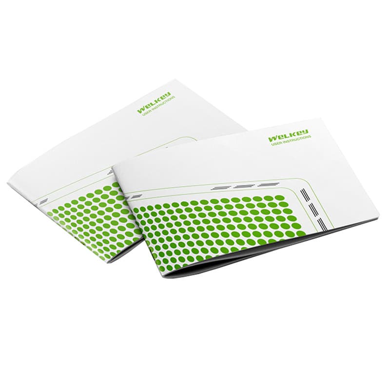 Printing factory custom catalog brochure digital smart electronic product manual manual brochure brochure folding page customization 5