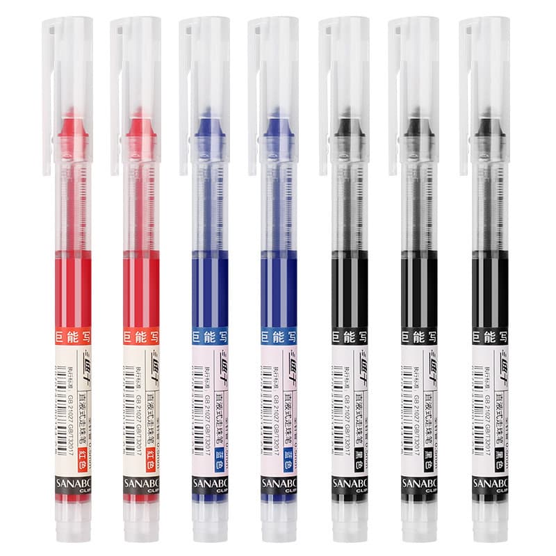 Rollerball black rollerball pen for students, 0.5mm 5