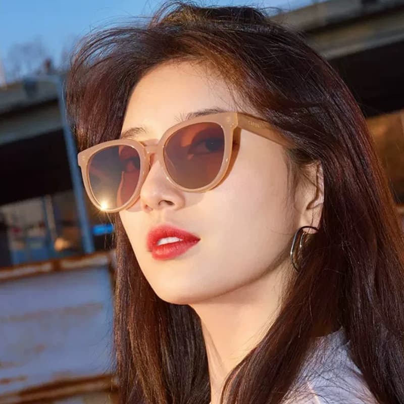 Sunglasses, retro men's glasses, high-quality style, UV protection, cat's eye, Collection Year 2025 3