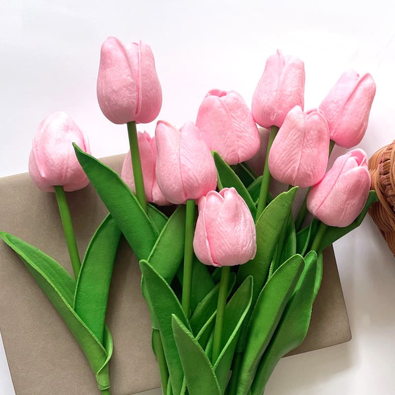 (Cross-border trading), realistic wedding flowers, small polyurethane photography props for home use for St. Valentine's Day 2