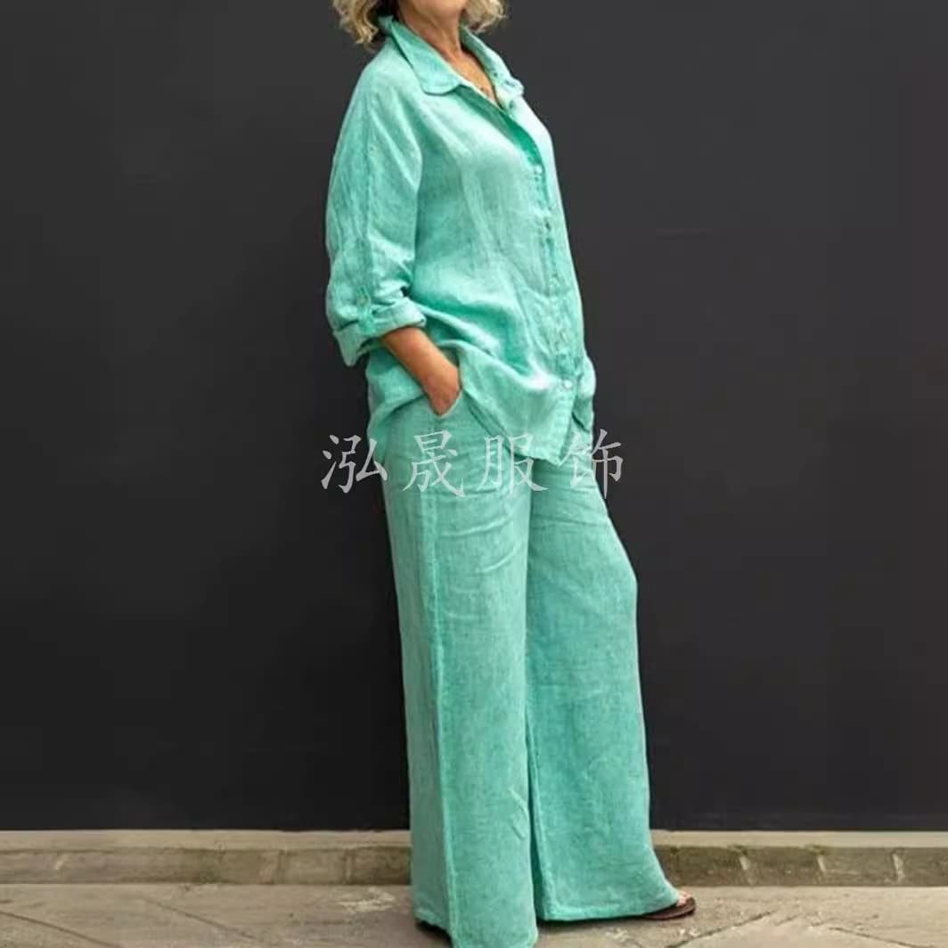(Cross-border trading), shirt, set for leisure 2