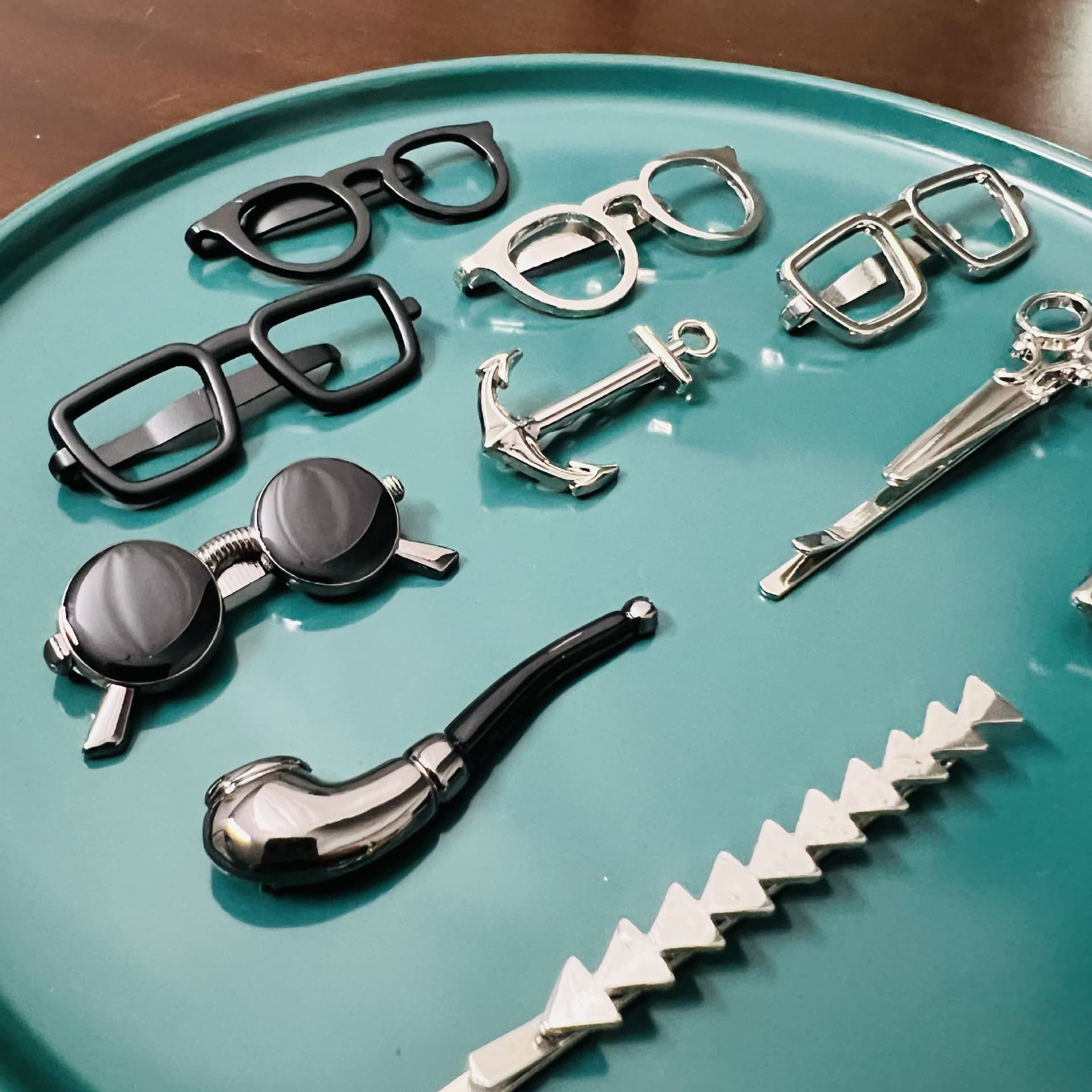 Minimalistic fashionable tie, accessory, Korean style 2