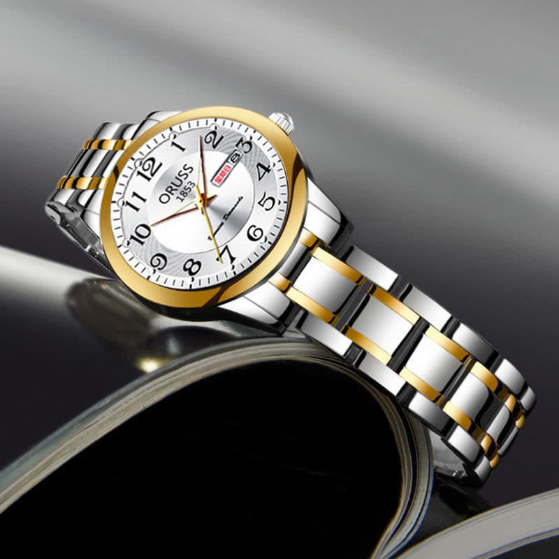 Ultra thin waterproof swiss watch, quartz men's watch, fashionable women's watch, Tungsten steel, for beloved 4