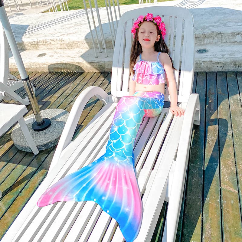 Ghnatygren Children's swimwear, set, "fish tail" cut 5