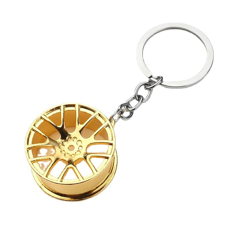 (Cross-border trading), (Wholesale), modified hub, pendant, keychain, metallic color, direct factory sales, Birthday gift 5