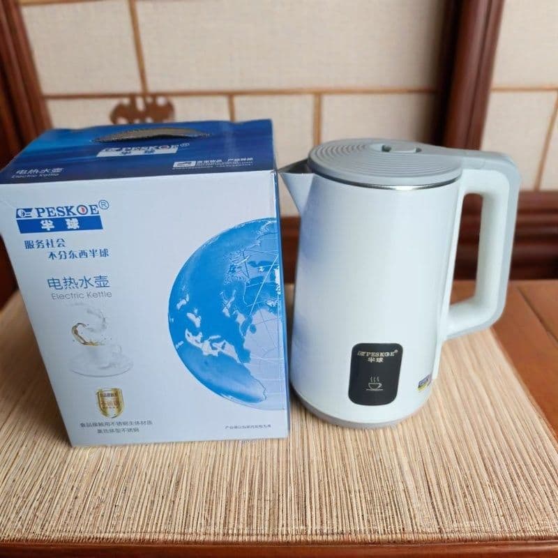 Teapot stainless steel engraved, thermos, 304 volume, with your logo imprint, anti-scald 3
