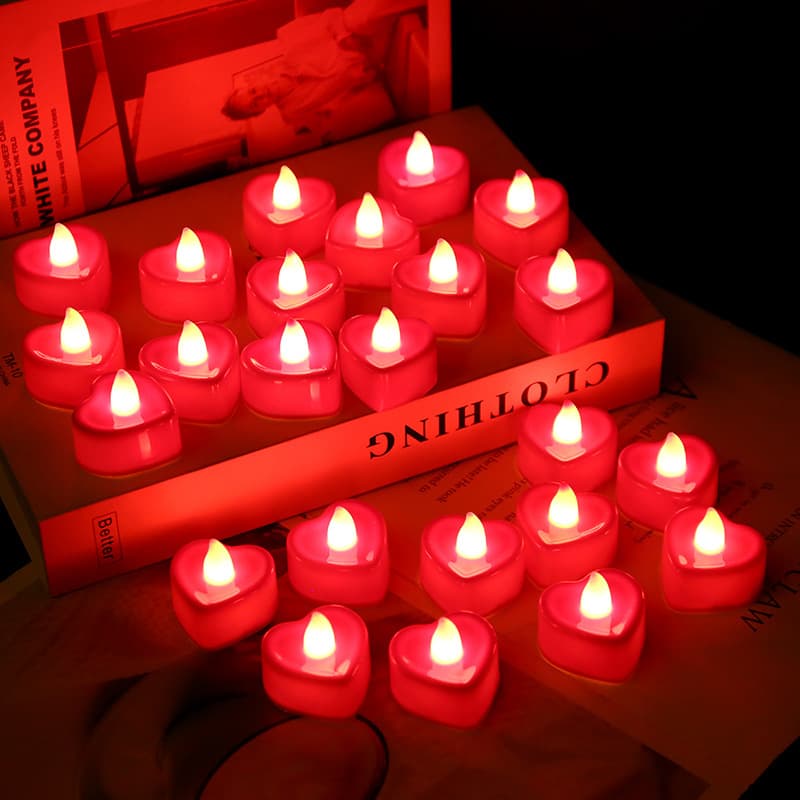 Electronic candle lights led candle lights creative wedding birthday wedding candles venue layout props electronic candles 2