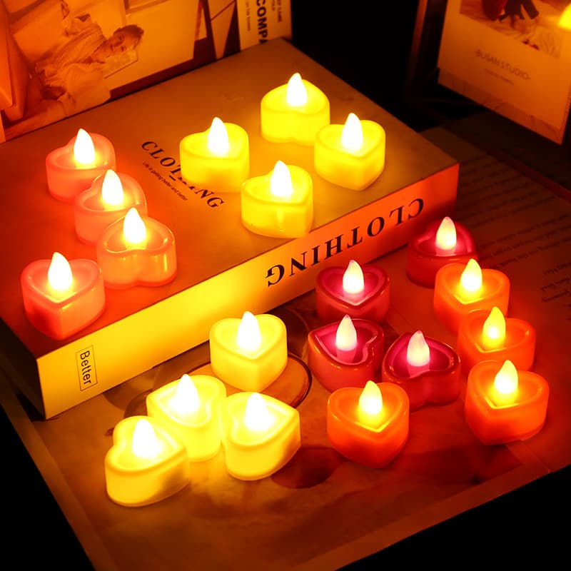 Electronic candle lights led candle lights creative wedding birthday wedding candles venue layout props electronic candles