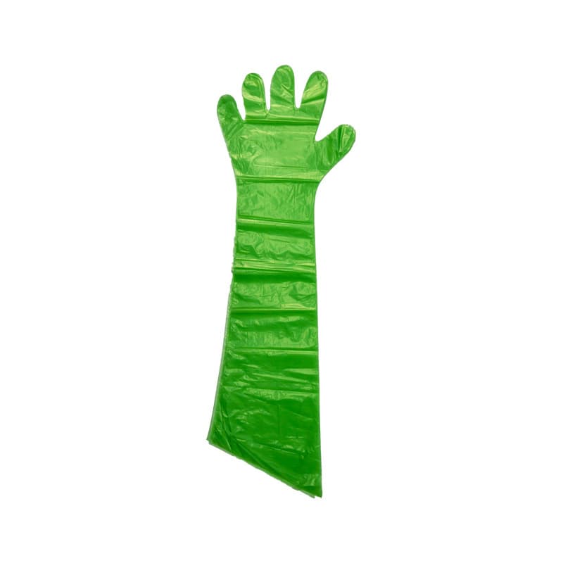 Beasts with disposable long arm gloves PE thickened and lengthened and giving birth to a cow and sheep farming glove wholesale 5
