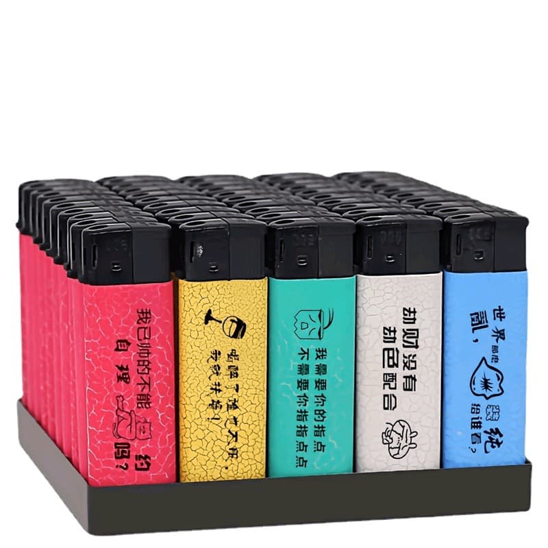 (Wholesale), electronic disposable windproof lighter 5
