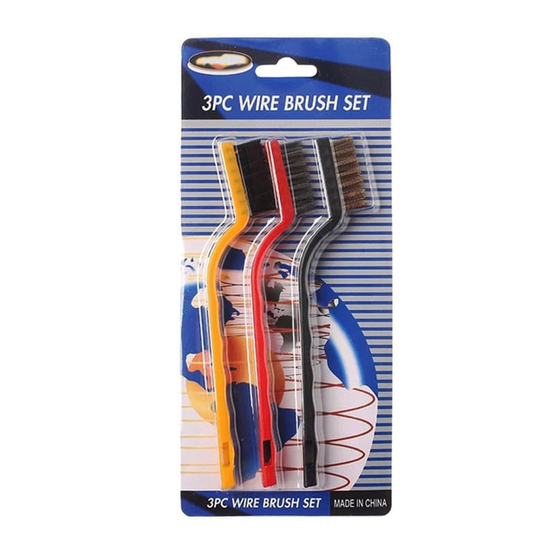 Brush, hygienic cooker, steel wire, 3 pieces 5