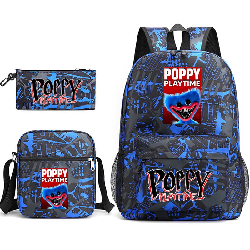 Backpack, pencil case, one-shoulder bag, set, Aliexpress, 3 pieces 5