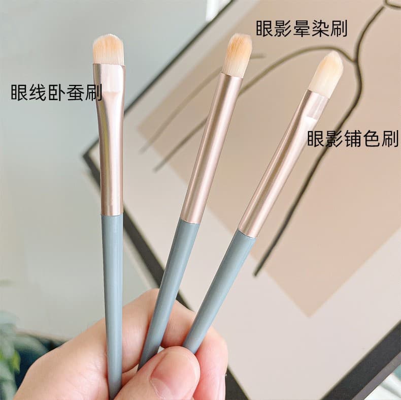 Brush, handheld universal eye pencil, 3 pieces 4