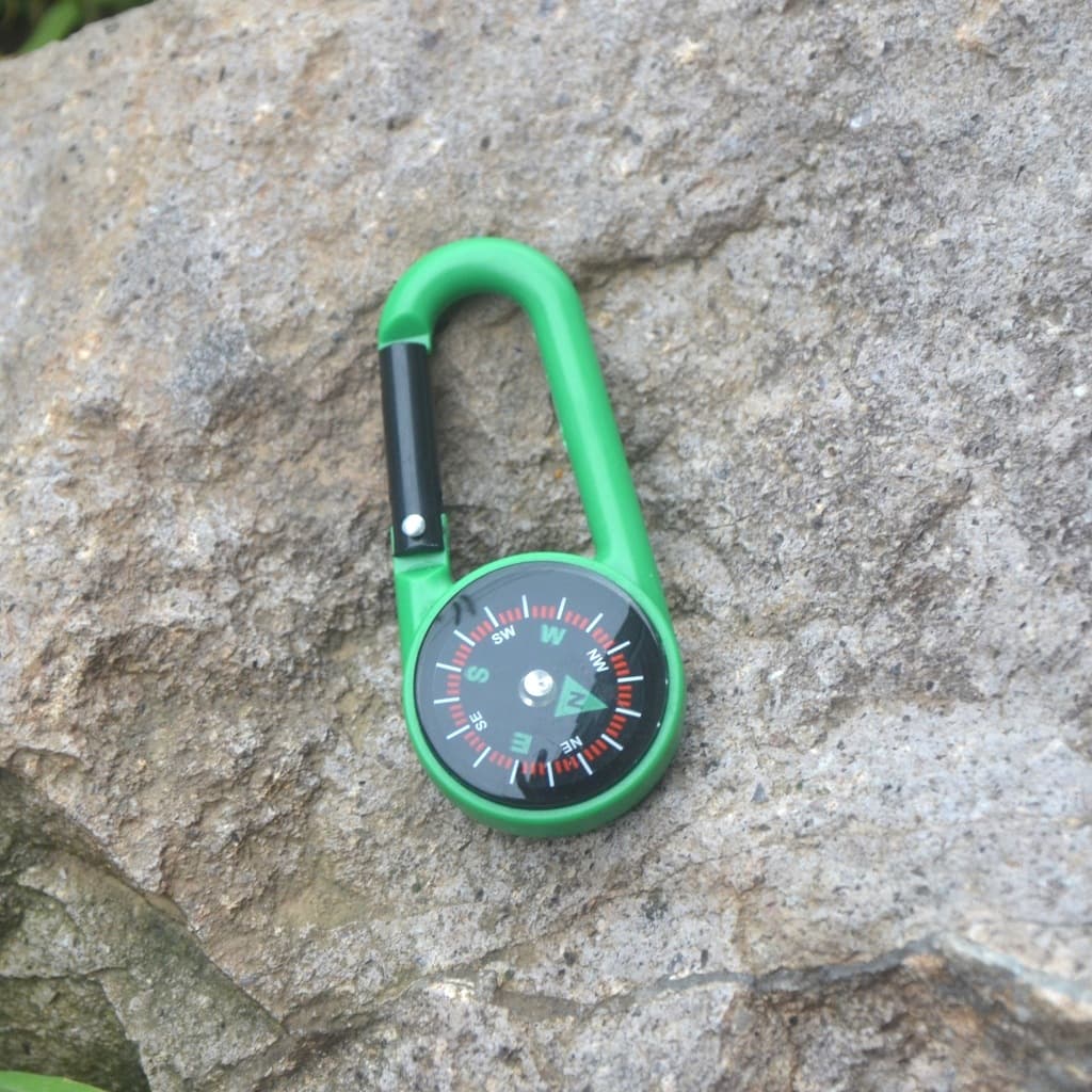Outdoor Camp Multi -function Kuaising buckle compass compass plastic compass needle climbing guideline pointed north needle 2