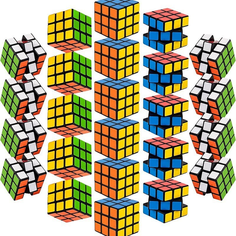 (Cross-border trading), (Wholesale), small children's Rubik's cube, set, toy, third order, anti-stress, early education, Birthday gift 2