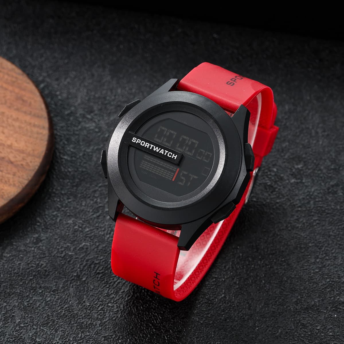 (Cross-border trading), sports dial English style, fashionable travel brand digital watch, British style 4