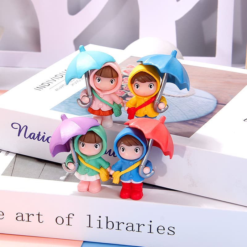Umbrella, doll for home use, micro landscape, for beloved, home decor 2