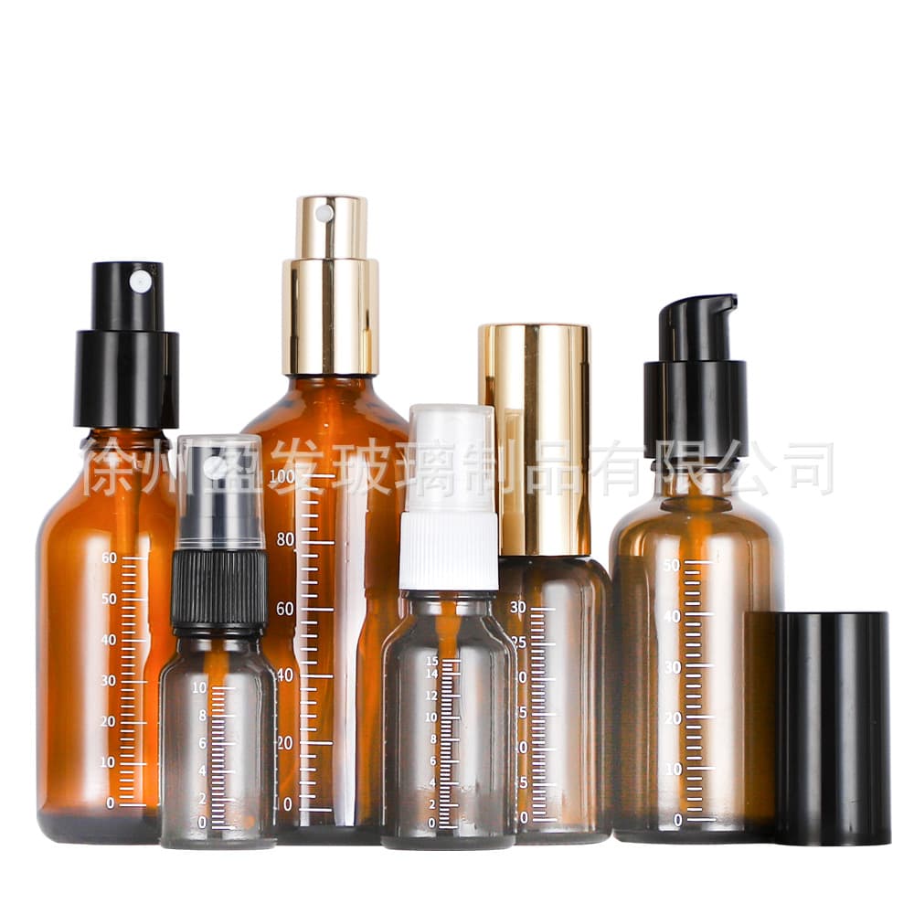 Sprayer, glass container, spray, lotion, bottle, 30 ml, 60 ml, 100 ml 5