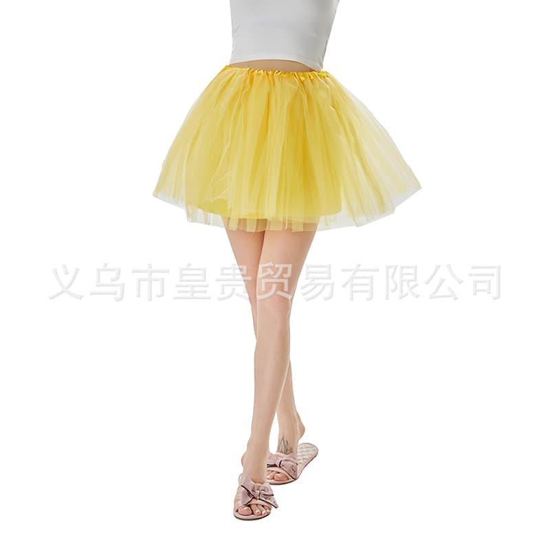 Adult tutu skirt 4-layer fabric lining anti-seepage mesh princess tutu skirt cross-border foreign trade tutu gauze skirt manufacturer 2