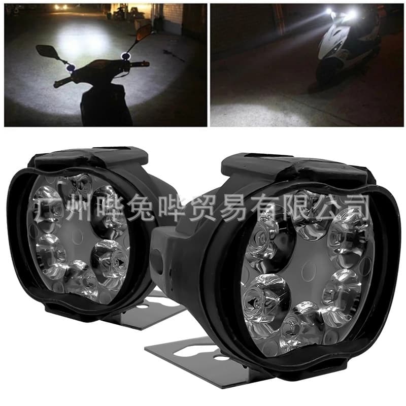 Electric car, LED auxiliary universal lights 2
