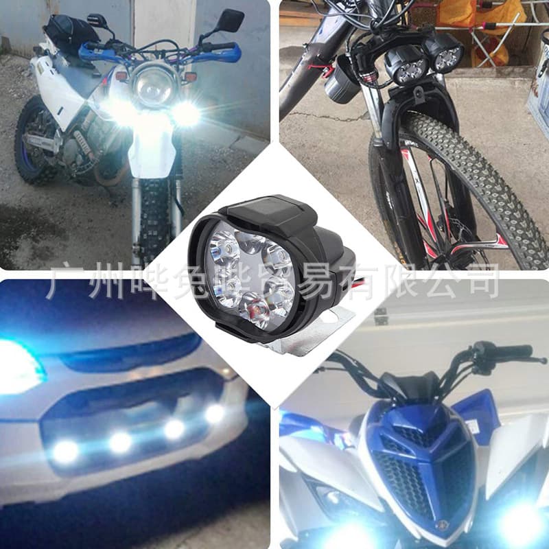 Electric car, LED auxiliary universal lights 3