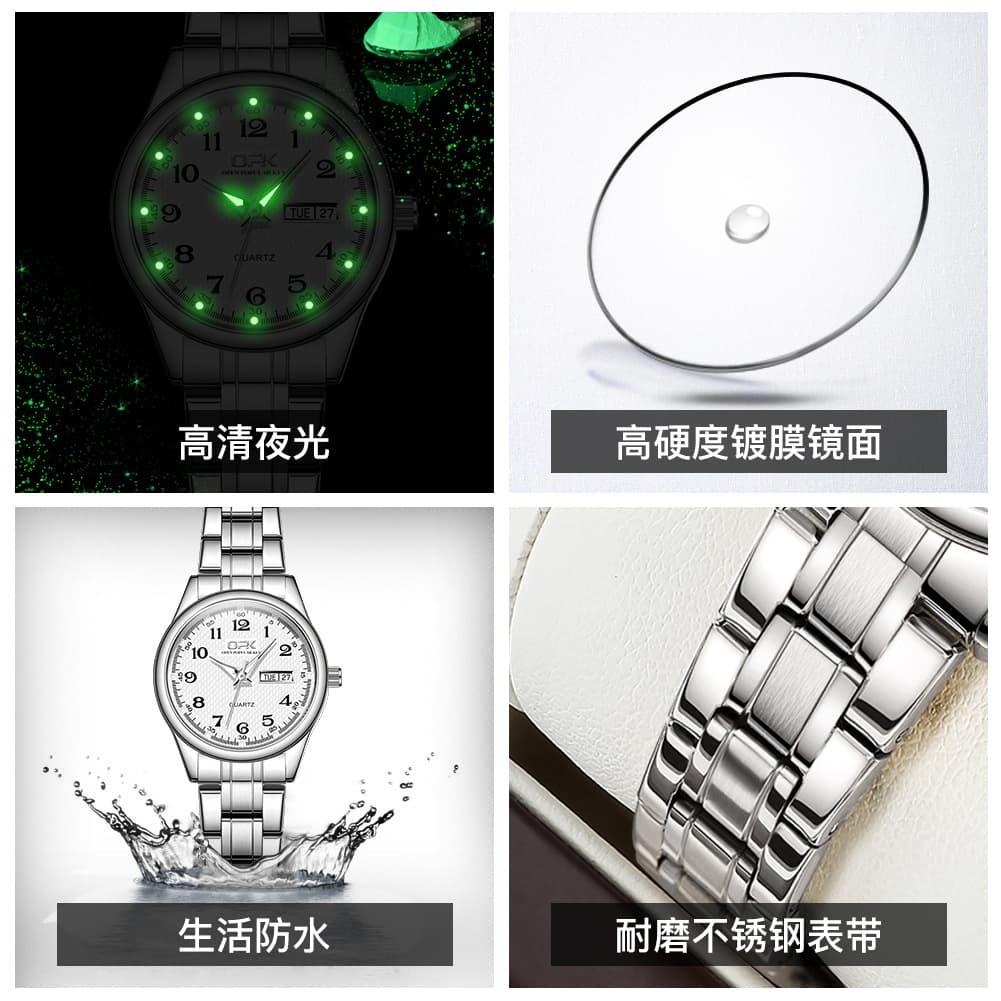 (Wholesale), calendar, quartz watches, swiss watch, women's watch 4