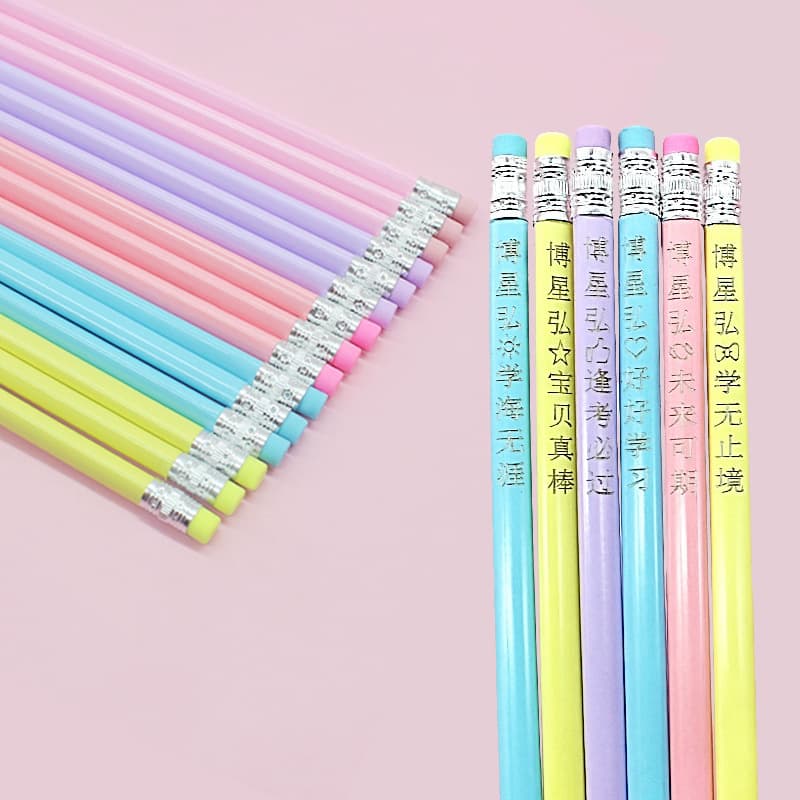 (Wholesale), triangular children's eraser for students, stationery painting 2