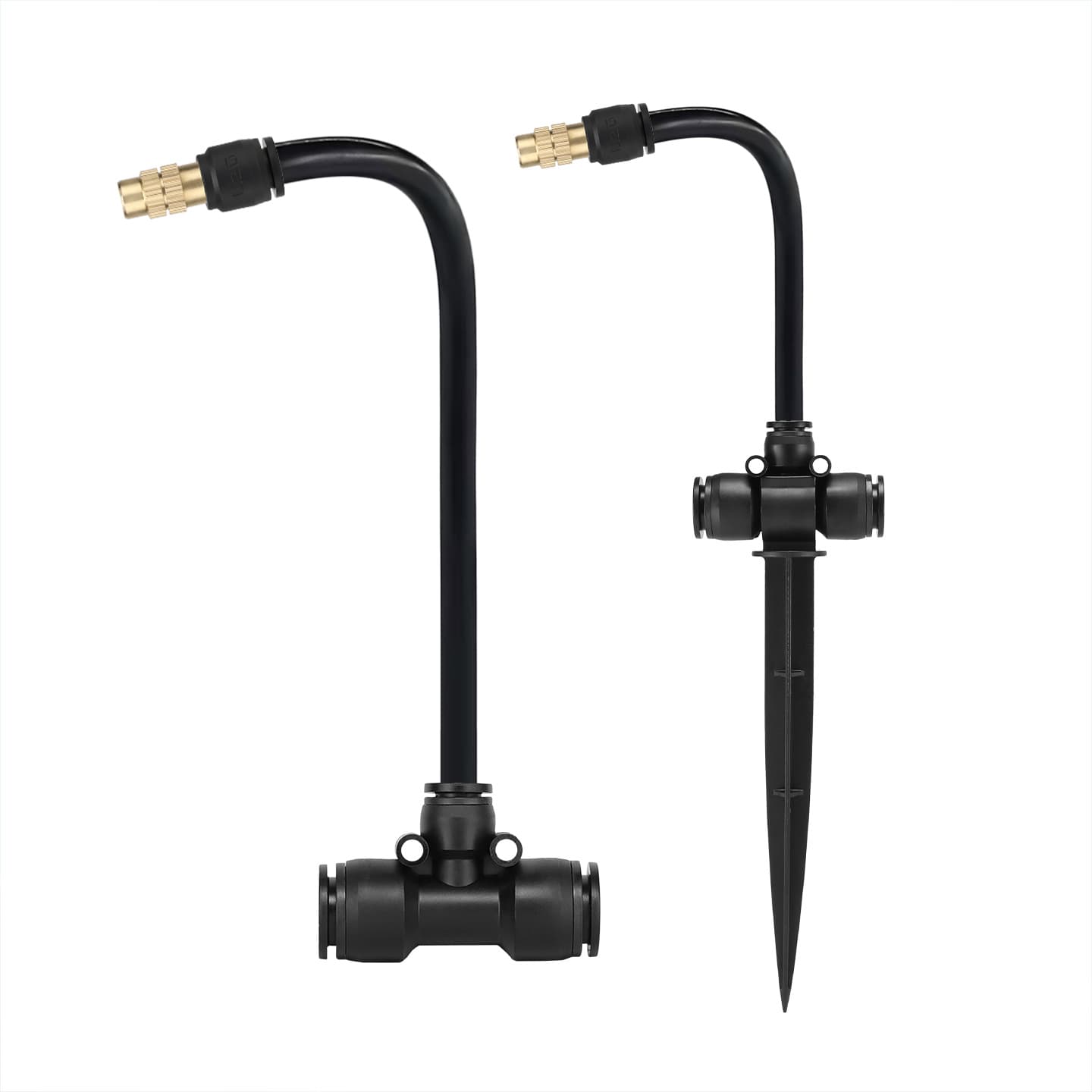 Universal flower watering atomizing nozzle 912mmpe pipe fittings joint automatic spray watering system accessories 5