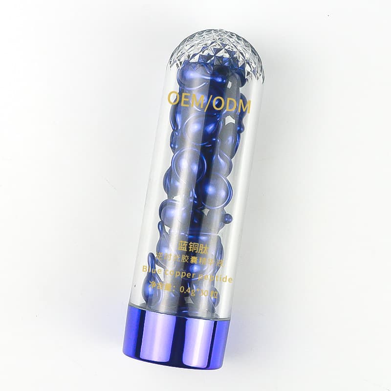 Copper serum, cosmetic essence, anti-age capsule for face, anti-wrinkle 5