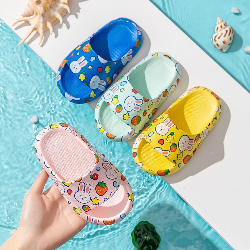 Children's cute home non-slip women's slippers, princess style, family style 4