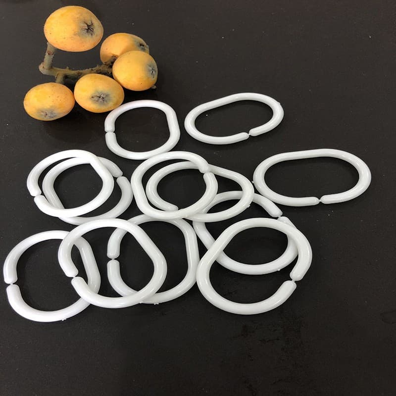(Wholesale), plastic cloth, curtain, white accessories, (Physicals) 4