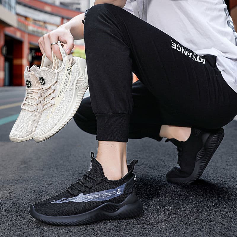 (Cross-border trading), trend casual footwear, running sneakers, spring 2024 model, made with flyknit technology 2