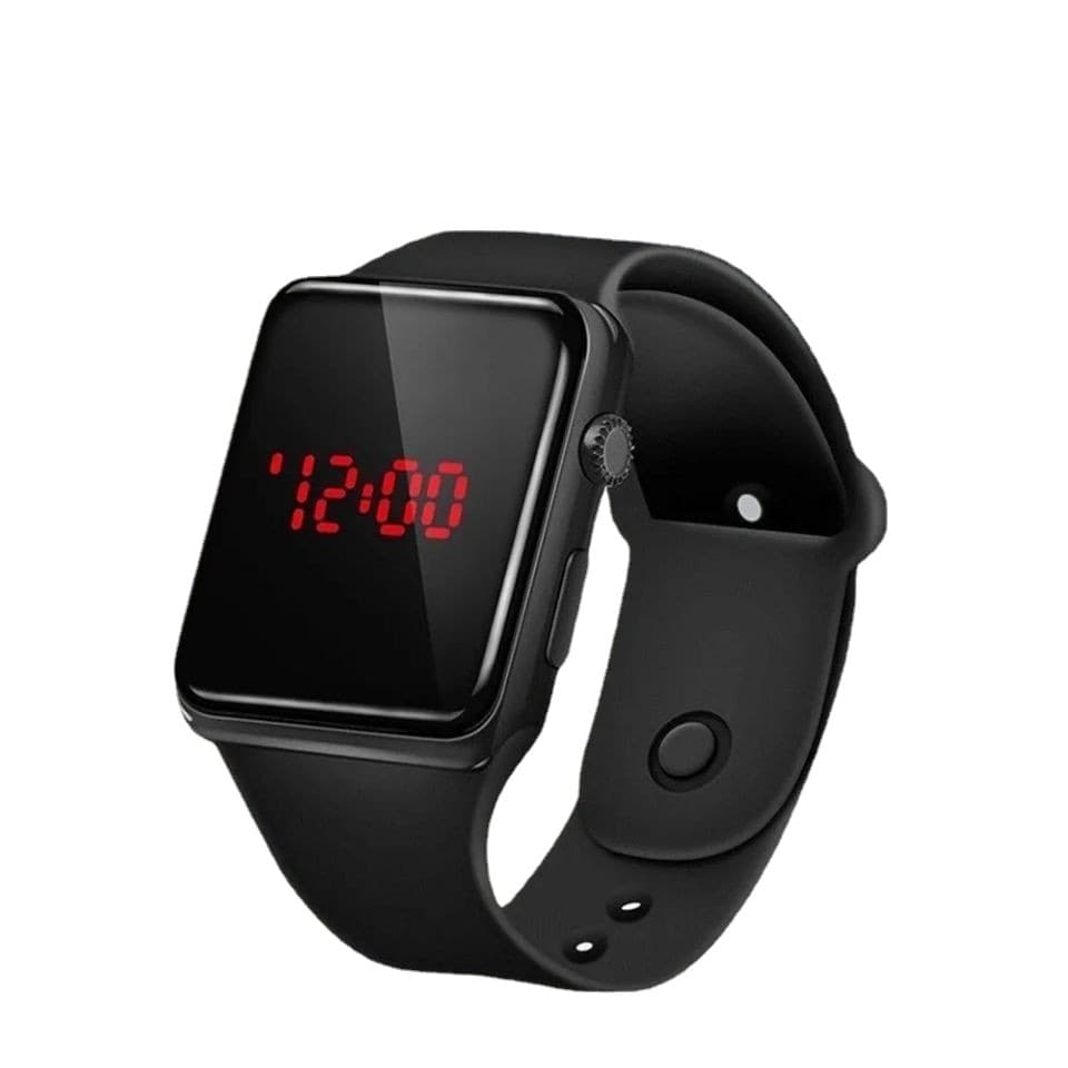 Apple, electronic square watch battery, (Physicals), Birthday gift 5