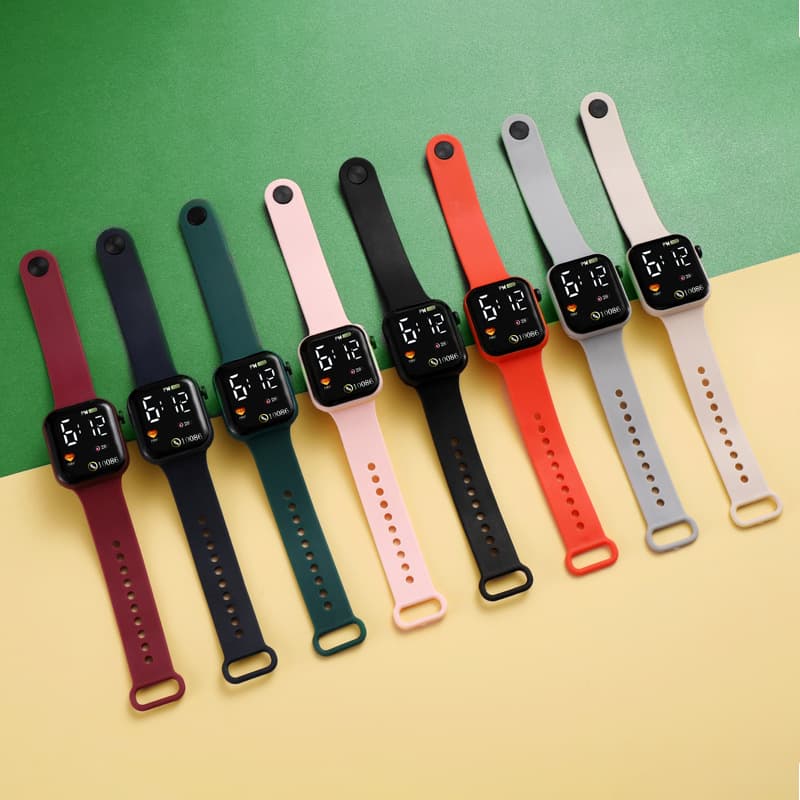 Apple, electronic rainbow square waterproof fashionable watch 2