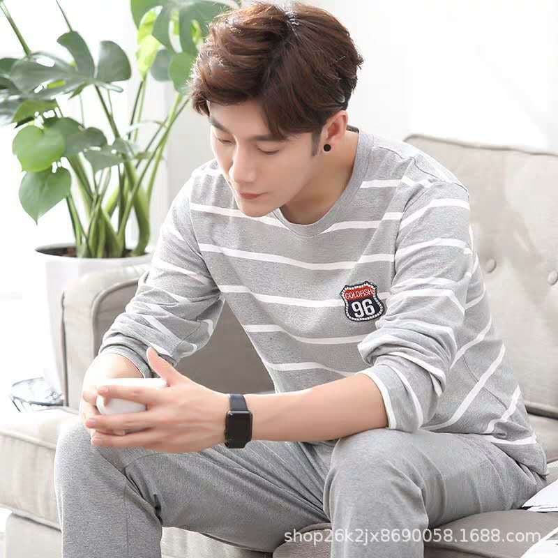 (Cross-border trading), pijama, long-sleeve, thin casual fashionable trousers, plus size 3