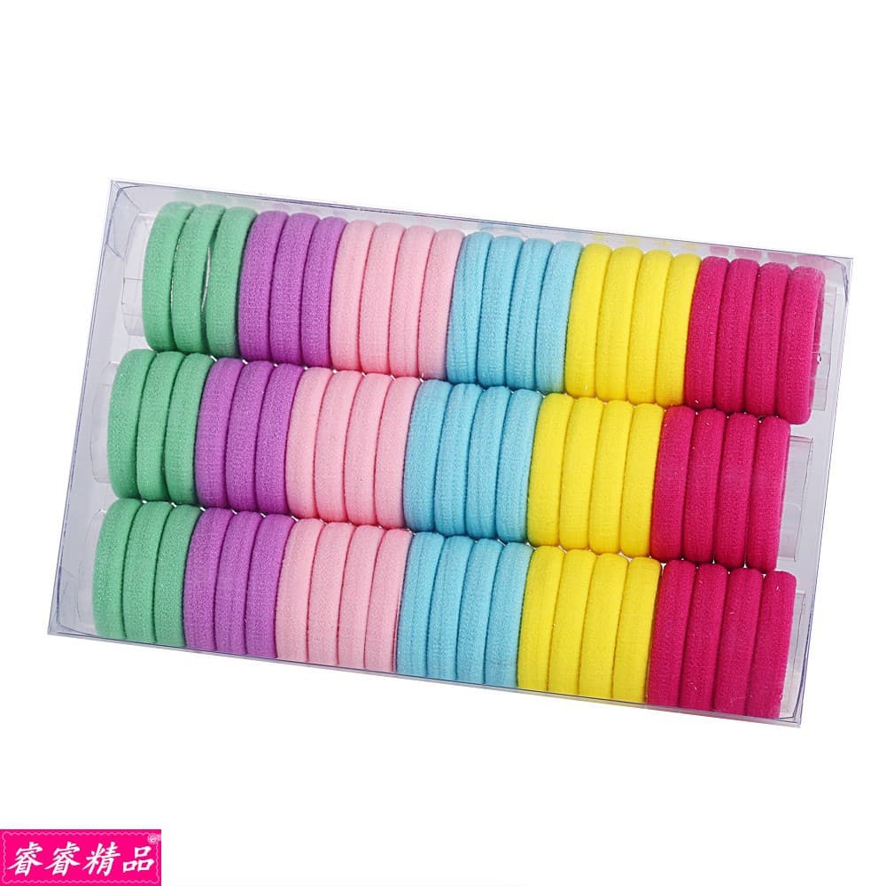 Hair Bands Rope Accessories Hair Ring Head Rubber Band 66PCS 5