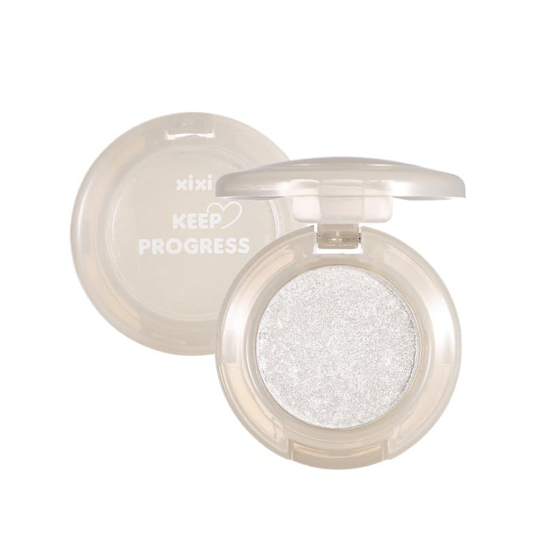 XIXI Light Bulb Plan Eyeshadow Girls Blowing Glitter Sequins Holding Makeup Colors Monochrome Eyeshadow Makeup Affordable Wholesale 5